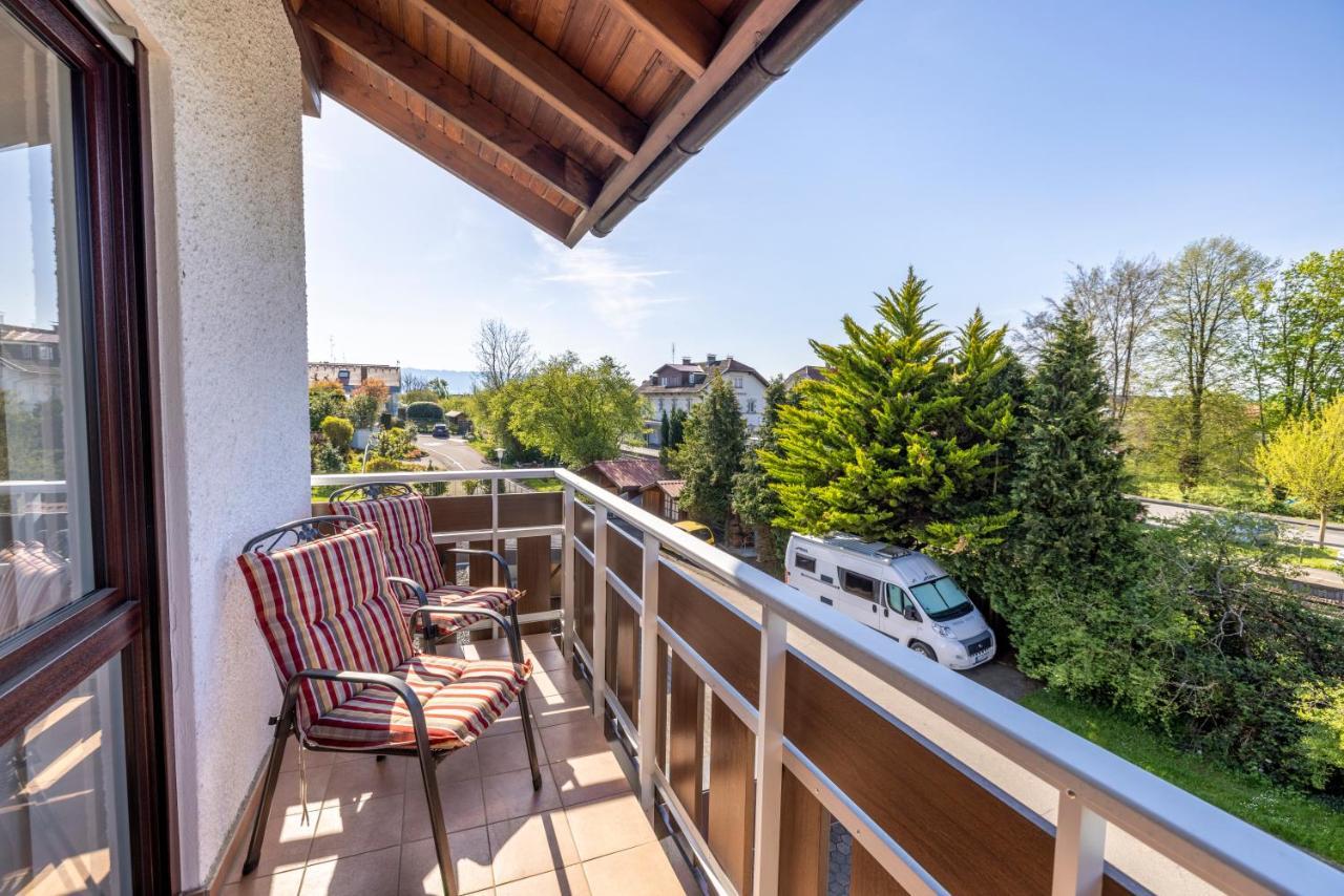Ferienwohnung Seeblick Mit Blick Auf Die Alpen Wasserburg Eksteriør billede