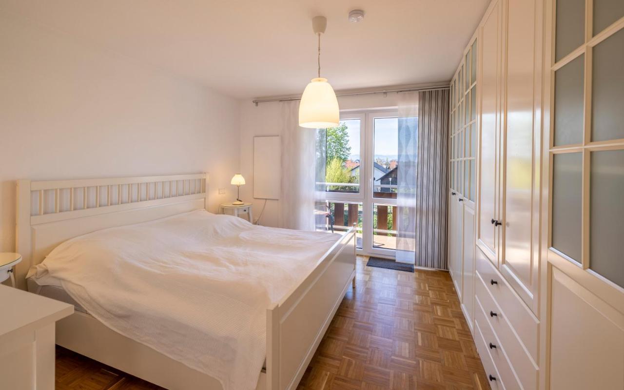 Ferienwohnung Seeblick Mit Blick Auf Die Alpen Wasserburg Eksteriør billede